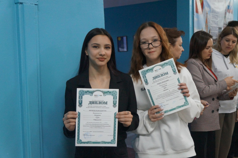 Призеры олимпиады.
